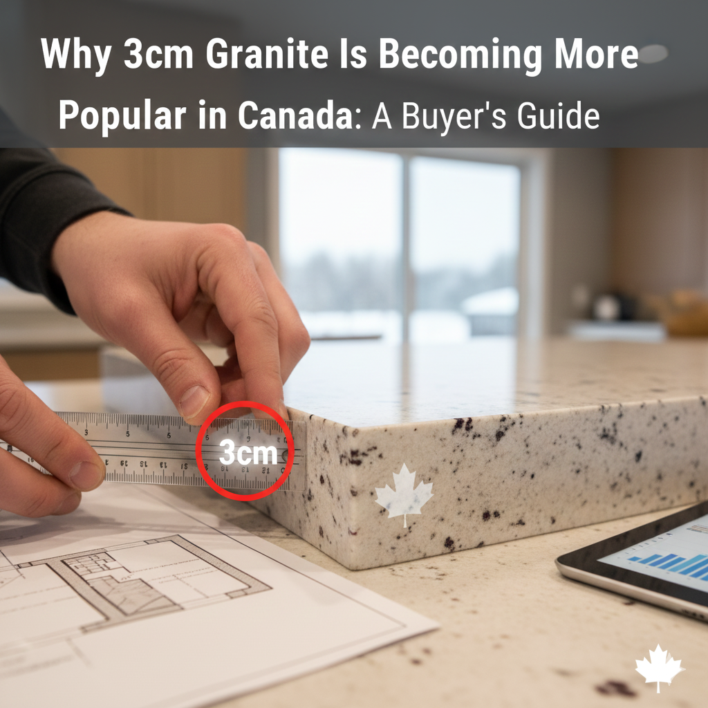 Why 3cm Granite Is Becoming More Popular in Canada: A Buyer’s Guide